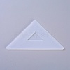 DIY Triangle Ruler Silicone Molds DIY-G010-68-2