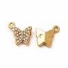 Ion Plating(IP) 316 Surgical Stainless Steel with Crystal Rhinestone Pendants STAS-G305-05G-1