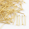 Brass Ball Head Pins KK-R020-08G-1