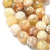 Natural Yellow Opal Beads Strands G-I213-18-8mm-3