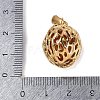 304 Stainless Steel Pendants STAS-K252-06G-02-3