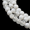 Crackle Glass Beads Strands GLAA-U001-4mm-07-3