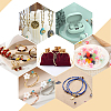 Rectangle Velvet Jewelry Pouches Bags TP-BBC0001-09B-02-5
