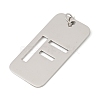 304 Stainless Steel Pendants LS-STAS-M115-01P-F-2