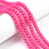 Handmade Polymer Clay Beads Strands X-CLAY-N008-053-09-5