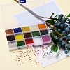 180G 15 Colors Glass Seed Beads SEED-JQ0003-01A-2mm-5