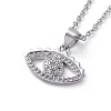 304 Stainless Steel Chain Necklaces NJEW-G335-16P-2