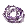 Natural Amethyst Beads Strands G-F465-51-3