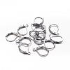 Brass Leverback Earring Findings KK-EC223-B-1