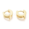Ion Plating(IP) 304 Stainless Steel Huggie Hoop Earrings Findings STAS-I167-01C-G-1