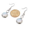 Hexagon Opalite Dangle Earrings EJEW-K298-01P-06-5