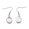 Tarnish Resistant 304 Stainless Steel Earring Hooks STAS-H114-09P-2