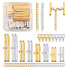 Iron Slide On End Clasp Tubes FIND-PJ0001-01-1