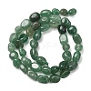 Natural Green Aventurine Beads Strands G-G146-A33-01-10