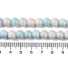 Baking Paint Glass Bead Strands LS-GLAA-H031-01B-10-4