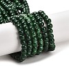 Painted Glass Bead Strands DGLA-S071-6mm-19-2