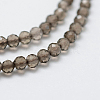 Natural Smoky Quartz Beads Strands G-D840-09-4mm-2