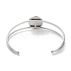 Non-Tarnish 304 Stainless Steel Bracelets Setting Making BJEW-B090-03C-P-3