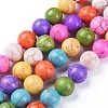 Synthetic Turquoise Bead Strands G-F321-07-5