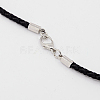 Braided Leather Cords NCOR-D002-533mm-17-3