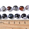 Natural Fire Crackle Agate Beads Strands G-C116-A86-01B-5