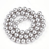 Baking Paint Pearlized Glass Pearl Bead Strands HY-N002-8mm-A03-3