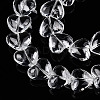 Transparency Glass Beads Strands GLAA-T023-13B-3