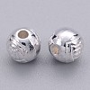 Alloy Beads for Valentine's Day X-TIBEB-Q041-S-FF-2