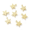 Brass Charms KK-H739-01B-G-4