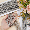 Polyester Hollow Embroidered Lace Trim OCOR-WH0079-13B-3