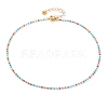 Glass Seed Beads Choker Necklaces NJEW-JN03255-2