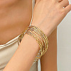 9Pcs Alloy Bangle Set for Women WG160B4-09-1