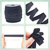 30 Yards Flat Nylon Piping Elastic Cord OCOR-WH0003-029C-3