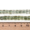 Crackle Transparent Glass Beads Strands GLAA-N062-6mm-02-4