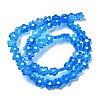 Handmade Millefiori Lampwork Beads Strands LAMP-F035-09R-2