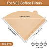 100Pcs Paper Coffee Filters FIND-CN0002-08-2