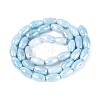 Anti-Tarnish Electroplate Glass Beads Strands EGLA-Q130-02A-05-2