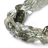 Natural Green Rutilated Quartz Beads Strands G-I351-A09-4