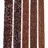 Electroplate Glass Beads Strands EGLA-A044-T1mm-B02-2