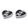 Eco-Friendly Alloy Enamel Pendants ENAM-Q437-042P-01-NR-3
