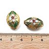 Handmade Cloisonne Beads CLB-Q002-08D-3