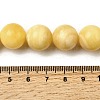 Natural Yellow Jade Beadd Strands X-G-A274-A01-10mm-01-5