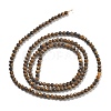 Natural Tiger Iron Beads Strands G-B120-A01-01-3