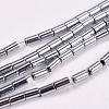 Electroplate Non-magnetic Synthetic Hematite Beads Strands G-J162-C-05-1