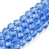 Transparent Glass Beads EGLA-A035-T8mm-D14-1