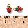 304 Stainless Steel Enamel Charms STAS-B100-06G-09-3