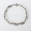 Tarnish Resistant Rectangle 201 Stainless Steel Chain Bracelets LS-BJEW-N240-06P-6