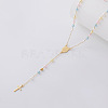 Vintage Imitation Pearl Rosary Bead Necklaces DK4661-3-1