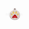 304 Stainless Steel Enamel Charms LS-STAS-Q242-039B-1