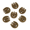 Alloy Pendants LS-FIND-WH0146-28AB-2